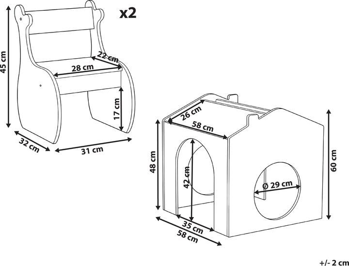Produktbild Beliani Wooli