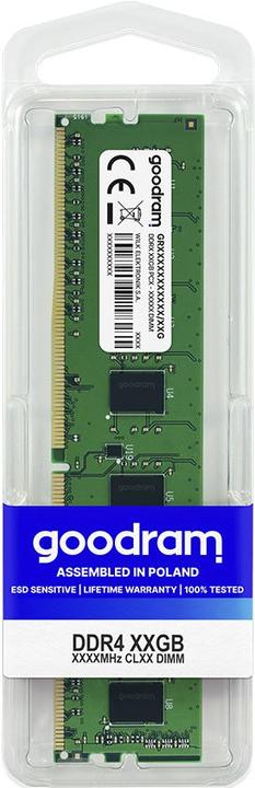 Productafbeelding Goodram DDR4 32GB (1 x 32GB, 3200 MHz, DDR4 RAM, DIMM 288 pin)