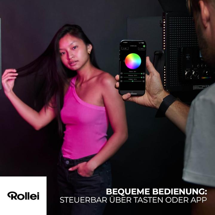 Produktbild Rollei Vibe Panel 900 (Ringlicht, Studioleuchte, Videoleuchte)