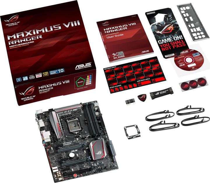 Actual product image ASUS Maximus VIII Ranger (LGA 1151, Intel Z170, ATX)