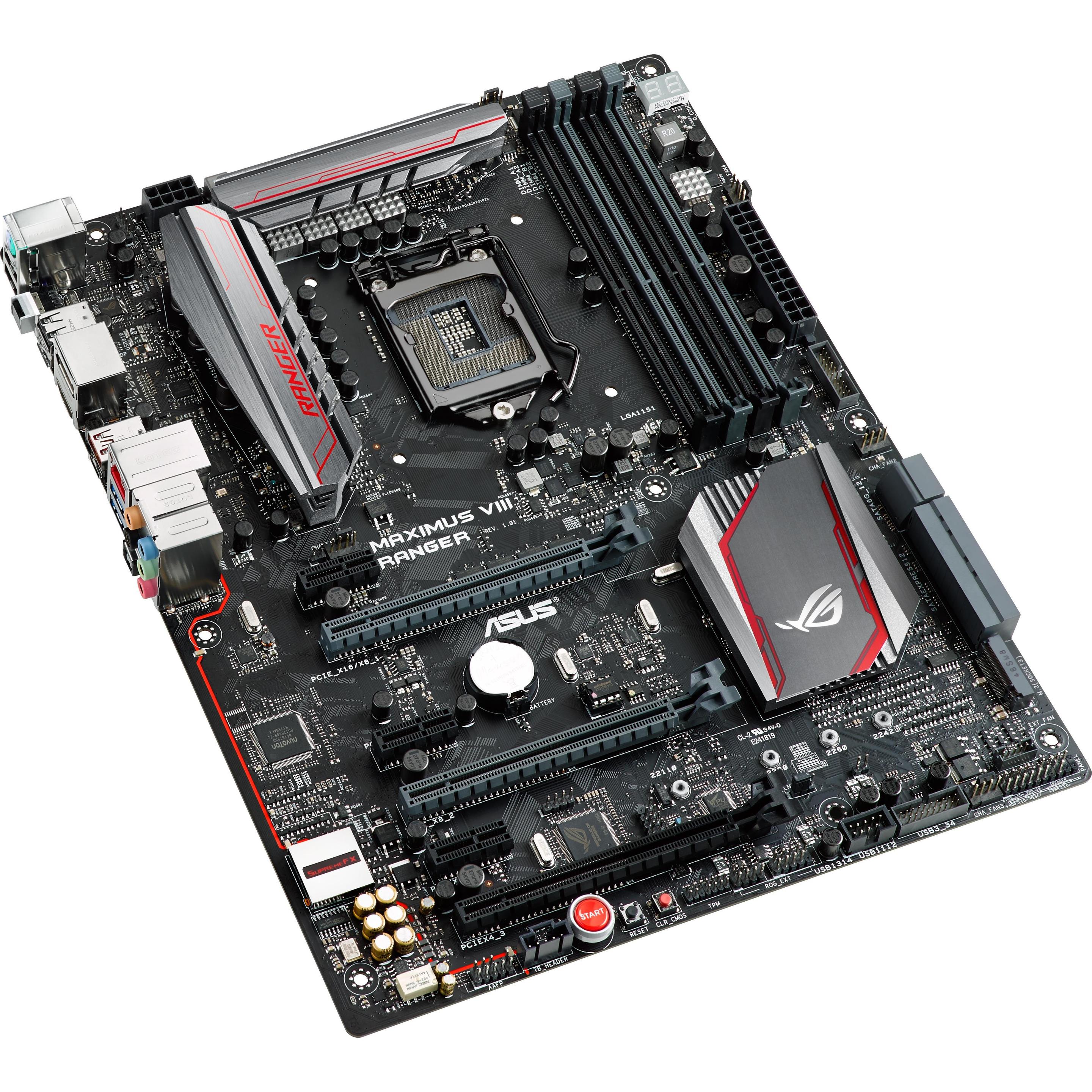 Viii Ranger Maximus Hero Dark Hero Motherboard Maximus Viii Hero