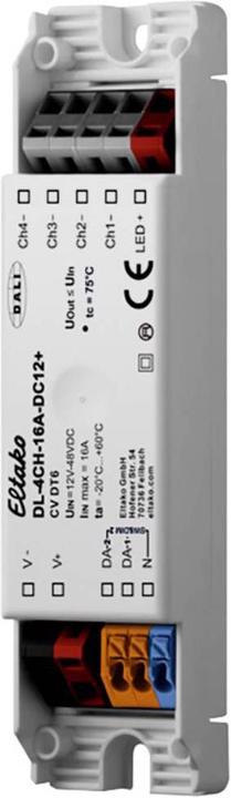 Eltako LED-dimmer 4-kanaals DALI 16 A (Dimbare actuator)