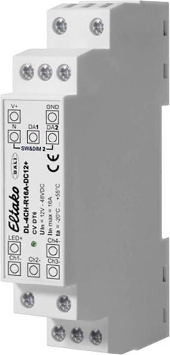 Produktbild Eltako LED Dimmer 4 Kanal DALI 16A für Hutschiene