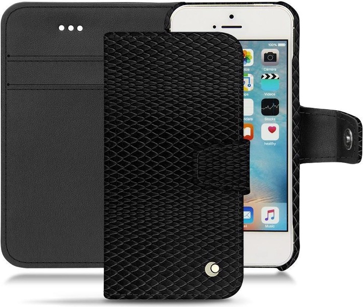 Noreve Lederschutzhülle Wallet (Apple iPhone SE)