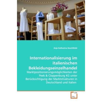 Internationalisierung im italienischen Bekleidungseinzelhandel, Fachbücher
