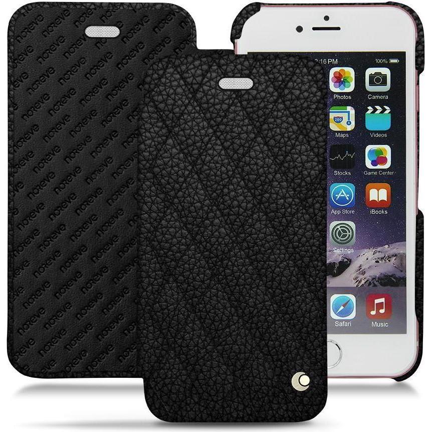 Thumbnail - Noreve Lederschutzhülle horizontal (Apple iPhone 6s Plus), Smartphone Hülle, Schwarz