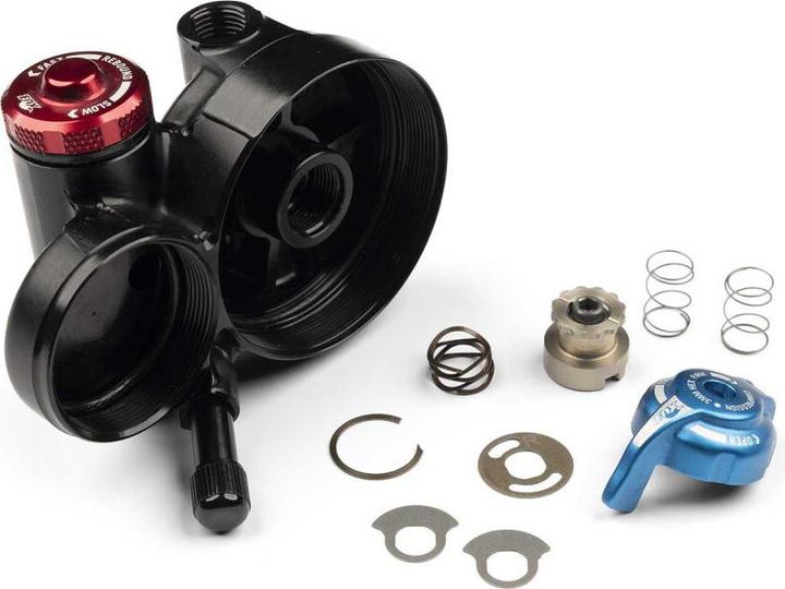 Actual product image Fox Service Set: Eyelet Assy: 2018 FLOAT DPX2, F-S, 3pos, Open Mode Adj, Trunnion