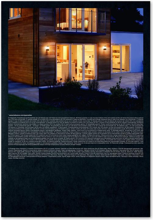 Actual product image Ledvance Endura Style Lantern Modern (610 lm, IP44)
