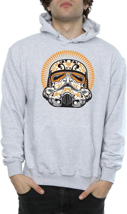 Immagine prodotto Star Wars Stormtrooper Dia De Los Muertos Felpa con Cappuccio Uomo (3XL)
