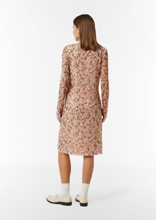 Produktbild Comma Kleid Midikleid aus Mesh mit floralem Print (40)