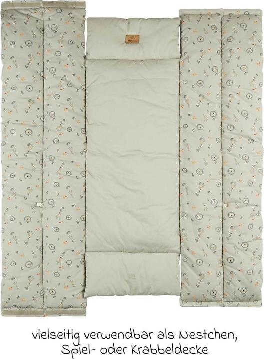 Actual product image Sterntaler Babynestchen & Bettschlangen 2in1 Kuschelnest & Krabbeldecke - Löwe L
