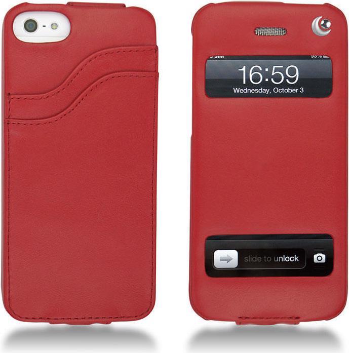 Actual product image Noreve Leather cover vertical (Apple iPhone 5)