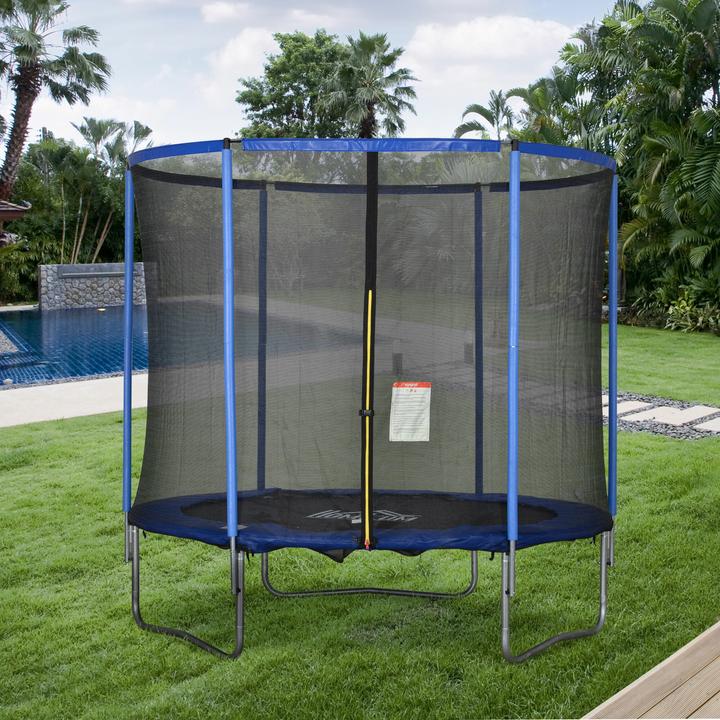 Produktbild Homcom Trampolin mit Sicherheitsnetz (244 cm)