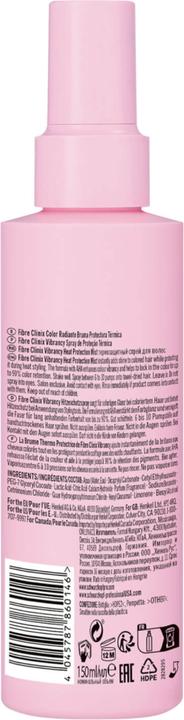 Immagine prodotto Schwarzkopf Professional Fibra Clinix Vibrancy Heat Protect Mist (150 ml)
