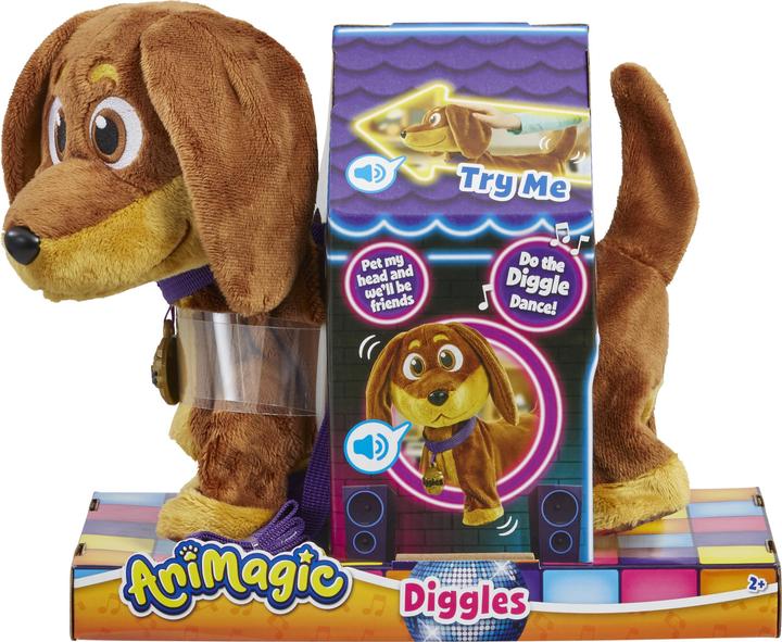 Produktbild Goliath Toys Maskotka interaktywna animagic diggles (24 cm)