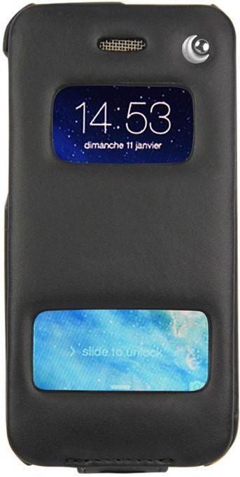 Actual product image Noreve Leather cover vertical (Apple iPhone 5s)