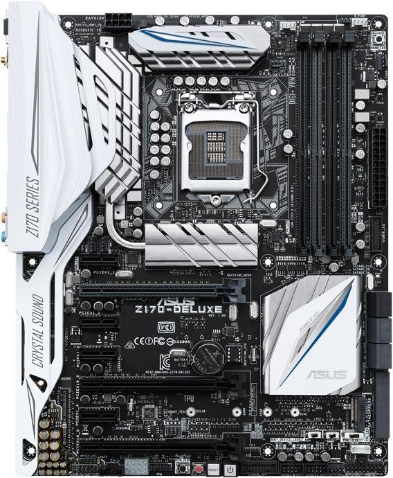 Produktbild ASUS Z170-Deluxe (LGA 1151, Intel Z170, ATX)