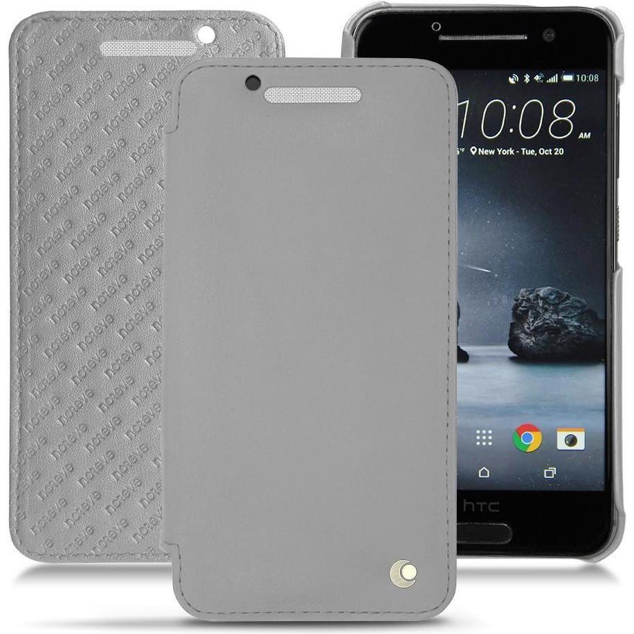 Noreve Lederschutzhülle horizontal (HTC One A9), Smartphone Hülle, Grau