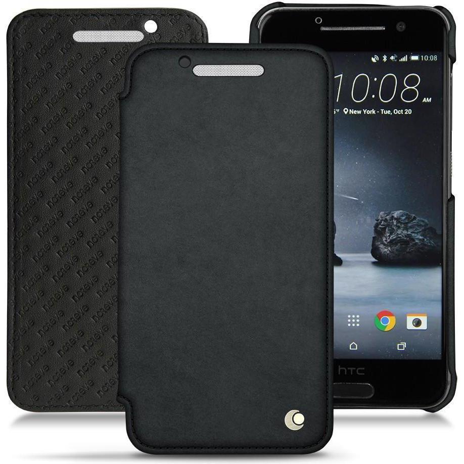 Noreve Lederschutzhülle horizontal (HTC One A9), Smartphone Hülle, Schwarz