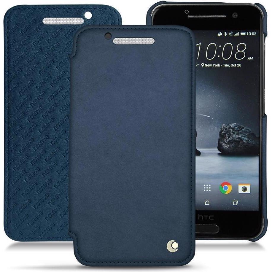 Noreve Lederschutzhülle horizontal (HTC One A9), Smartphone Hülle, Blau