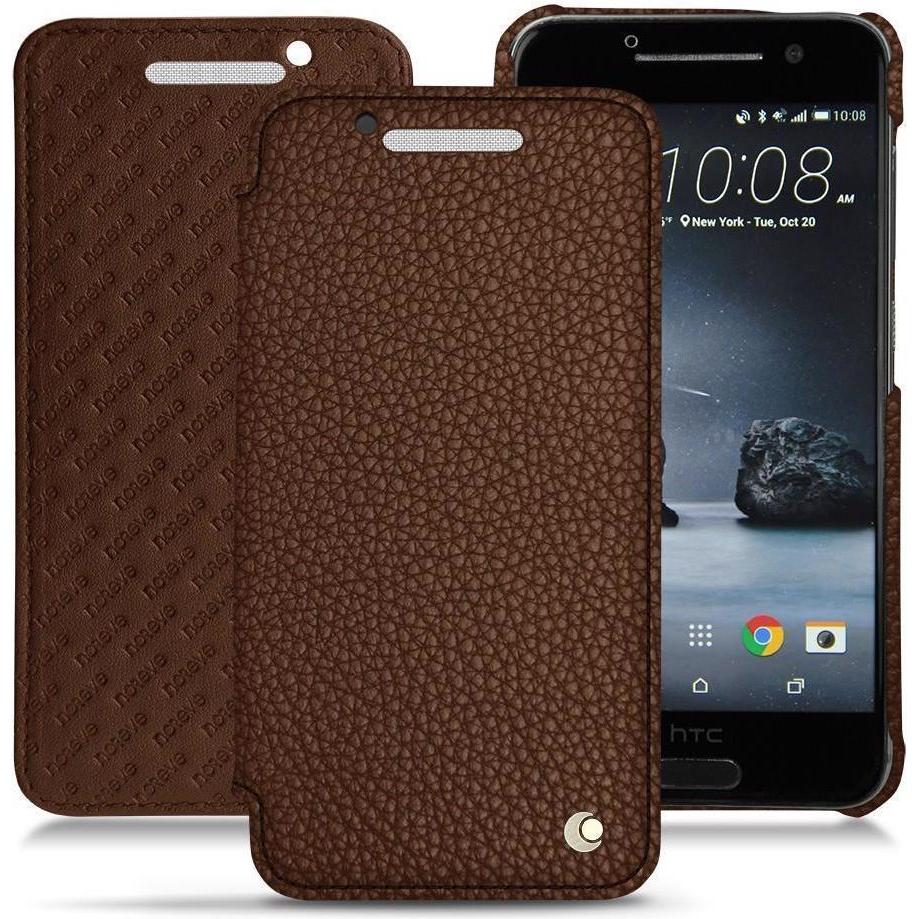 Noreve Lederschutzhülle horizontal (HTC One A9), Smartphone Hülle, Braun