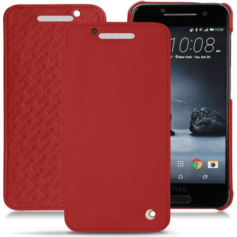 Noreve Lederschutzhülle horizontal (HTC One A9), Smartphone Hülle, Rot