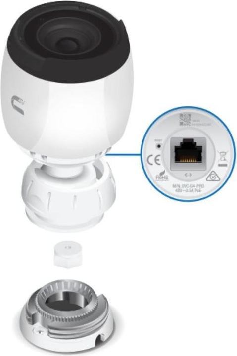 Actual product image Ubiquiti UniFi UVC-G4-PRO-3 (3840 x 2160 pixels)