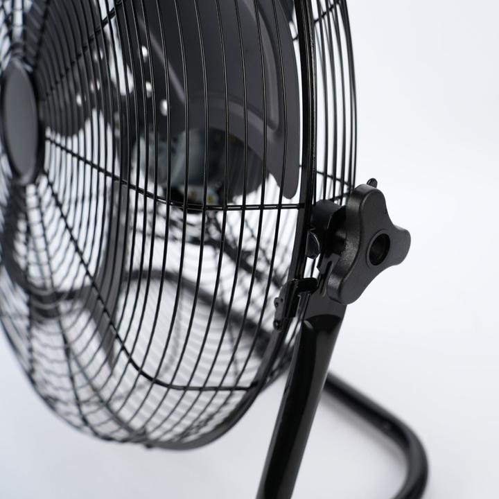 Actual product image Hermex Bodenventilator Standventilator Tischventilator Gebläse Ventilator (45 dB)