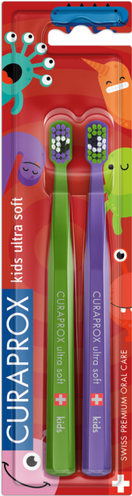 Image du produit Curaprox kids Duo Pack little Bacterias Edition 2022 (Souple, 2 x)