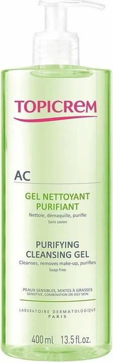 Actual product image Topicrem AC Purifying Cleansing Gel (Cleansing gel, 400 ml)