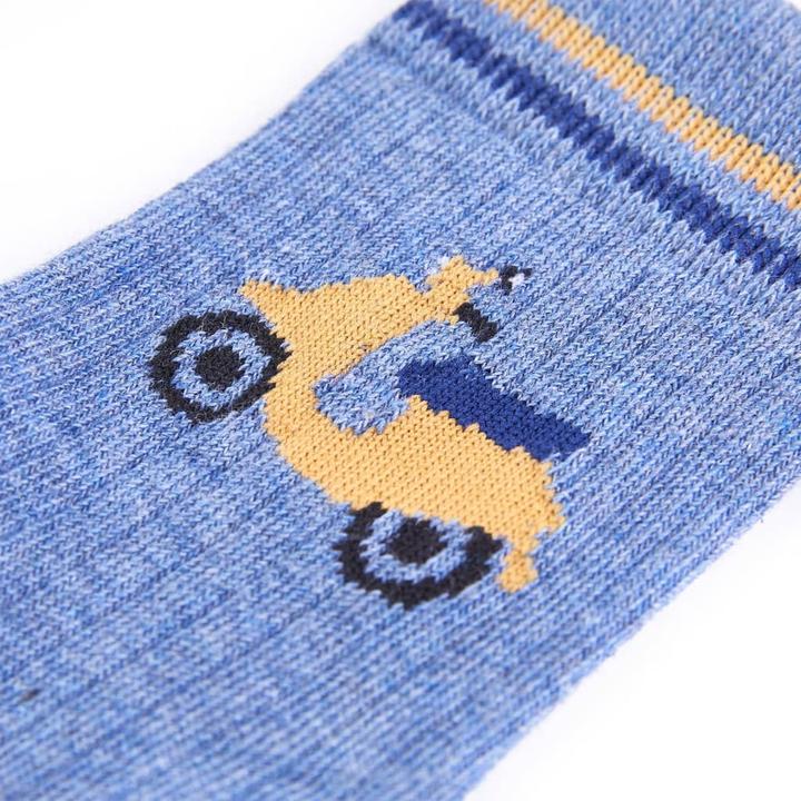 Actual product image VidaXL Children's socks 5 pairs EU 23-26,Material: 78 % cotton. 20 (5-pack, 23 - 26)