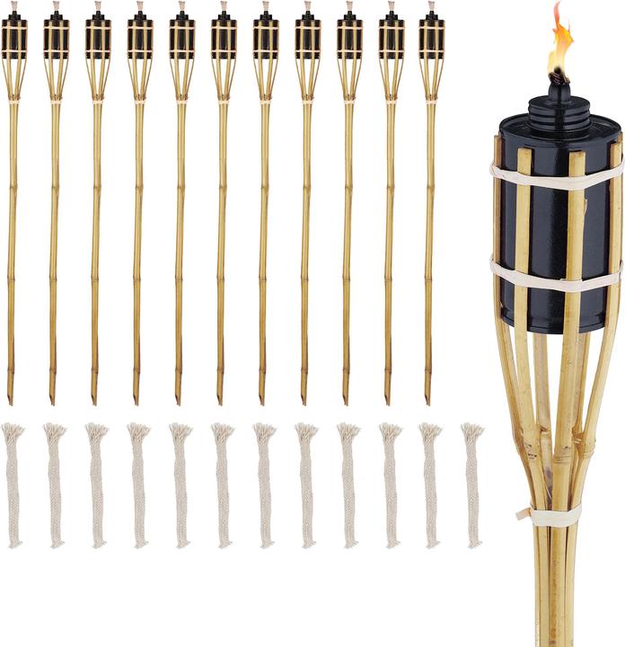 Productafbeelding Relaxdays 12x Tuinfakkel