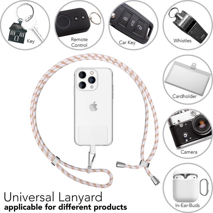 Produktbild Nalia Universal Handykette zum Umhängen mit Pad