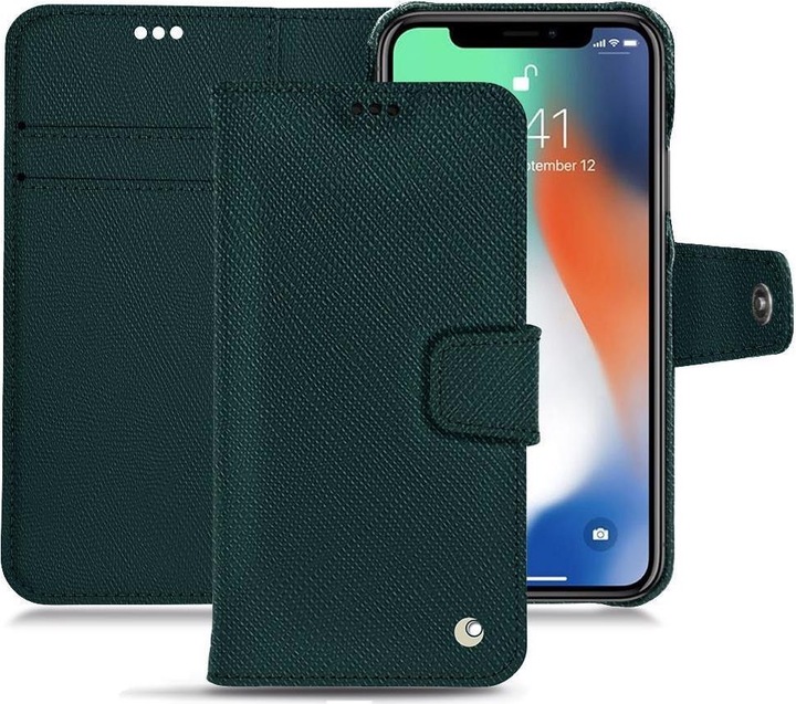 Actual product image Noreve Leather case wallet (Apple iPhone XR)