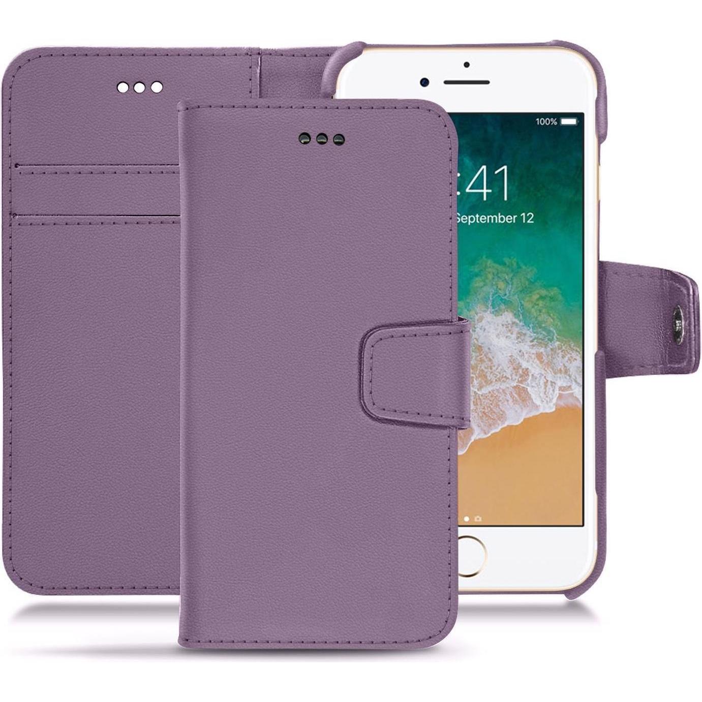 Noreve Lederschutzhülle Wallet (Samsung Galaxy Note 7), Smartphone Hülle, Violett