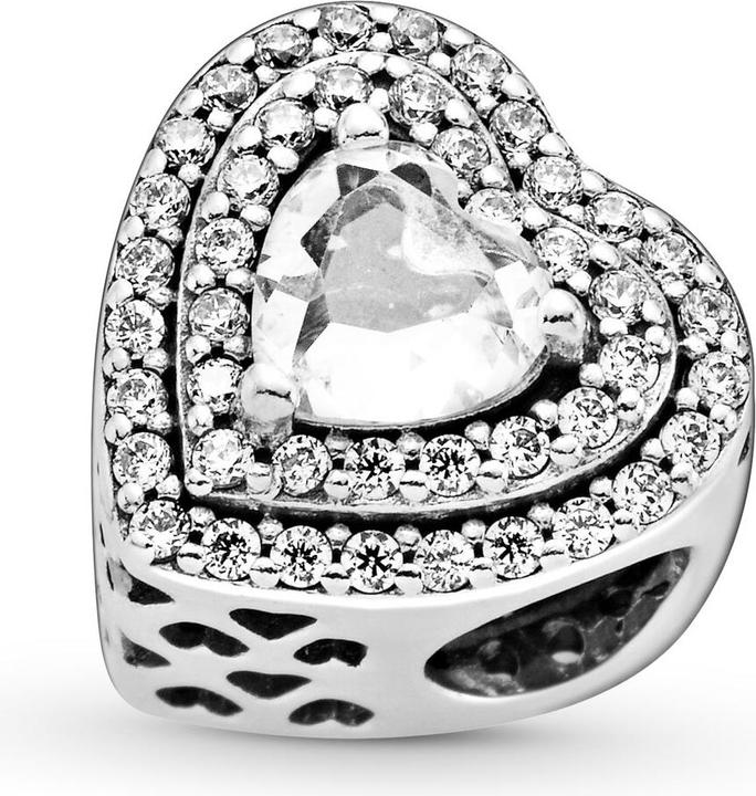 Produktbild Pandora Funkelnde nivellierte Herzen Charms/Beads (Sterling Silber 925)
