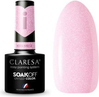 Produktbild Claresa Kiss Me! UV-Nagellack 5ml - 2er-Pack (Rosa, UV-Gel Lack)
