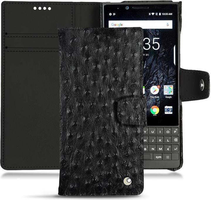 Produktbild Noreve Lederschutzhülle Wallet (Blackberry KEY2)