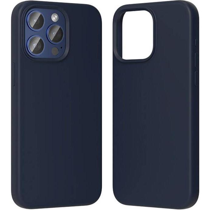 Vention KUFL0-30 Silicone Case for iPhone 15 Pro (blue) (Apple iPhone 15 Pro), Smartphone Hülle, Blau