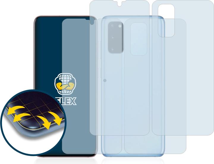 Actual product image BROTECT Full-Cover Protector (2 Piece, Samsung Galaxy S20)