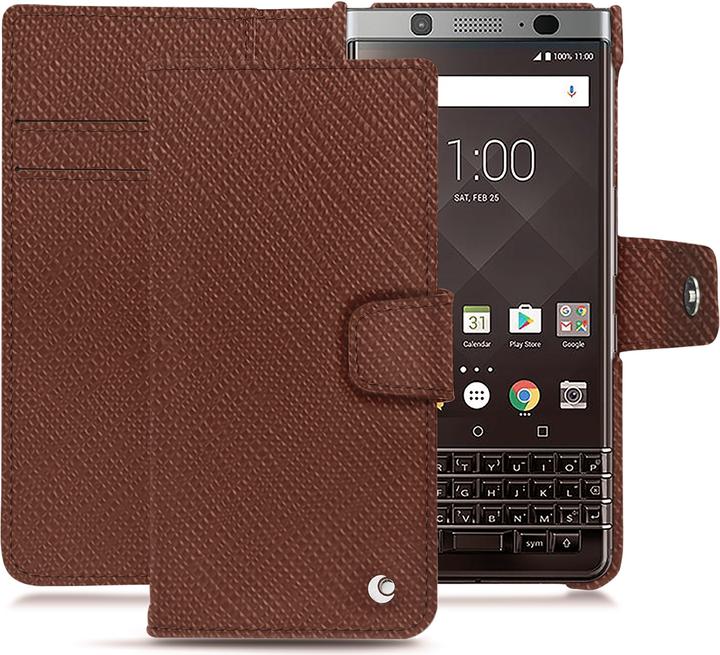 Produktbild Noreve Lederschutzhülle Wallet (Blackberry KEYone)