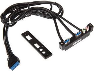 Actual product image Lian-Li PW-IN20AV65T0 I/O panel - USB 3.0 internal
