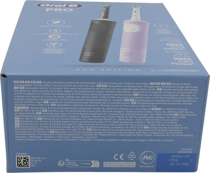 Image du produit Oral-B Vitality Pro Doppelpack