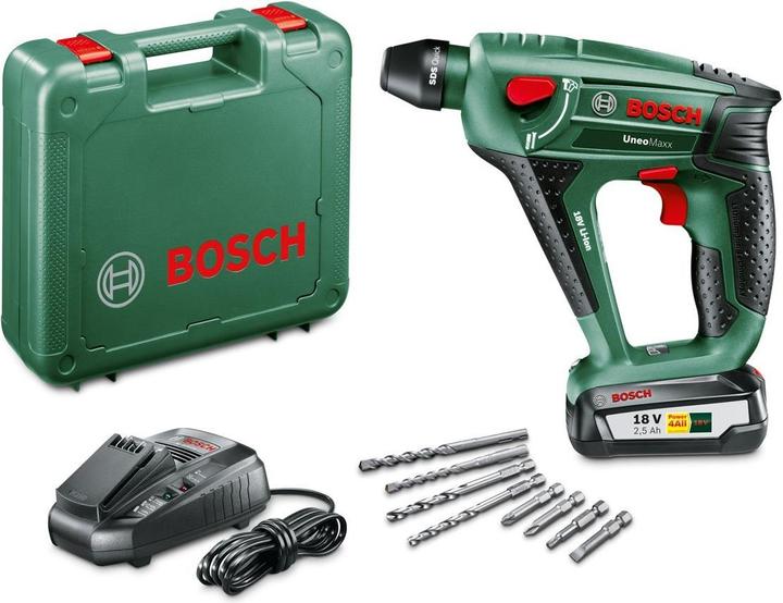 Bosch Home & Garden Uneo Maxx, 1 batteria (Batteria ricaricabile)