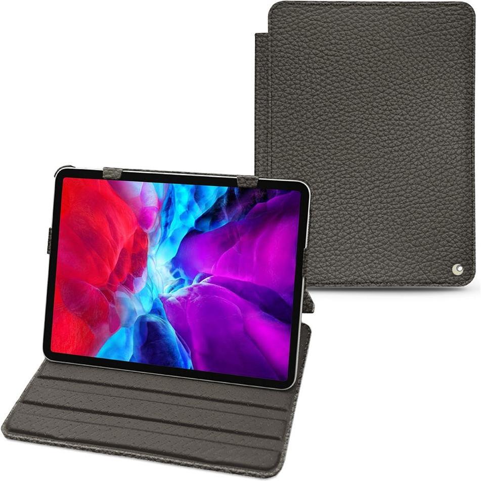 Noreve Lederschutzhülle horizontal (iPad Pro 11 2020 (2. Gen)), Tablet Hülle, Grau