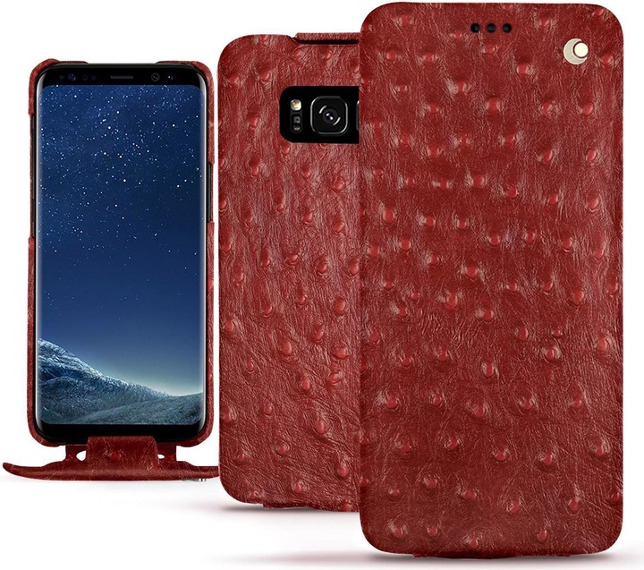 Actual product image Noreve Leather cover vertical (Samsung Galaxy S8+)