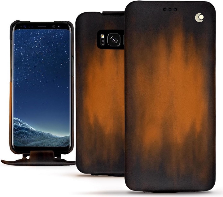 Actual product image Noreve Leather cover vertical (Samsung Galaxy S8+)