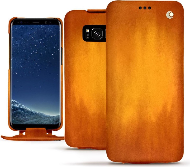 Noreve Lederschutzhülle vertikal (Samsung Galaxy S8+)