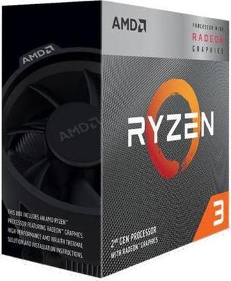 Produktbild AMD Ryzen 3 3200G - 3.6 GHz - 4 cores - 4 threads - 4 MB cache - Socket AM4 - Box (3.60 GHz, 4 -Core)