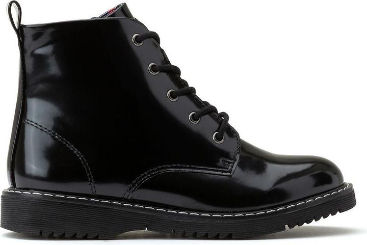 Actual product image La Redoute Collections Boots with lacing and zipper (37)